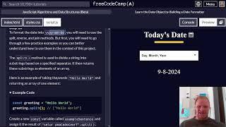 Learn the Date Object by Building a Date Formatter | FreeCodeCamp