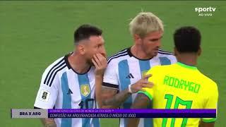 Messi vs Rodrygo fight “You coward”