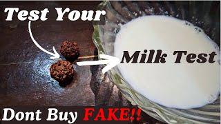 How to test Rudraksha is Original or fake by Milk?