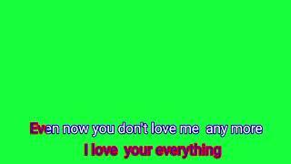Green screen English song . thousand roses Lyrics by Oem ramorn