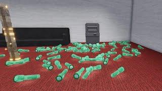 Can you fill the entire room with Shakelights/Gummy Flashlights? - Roblox DOORS