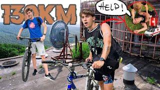 ISTRAŽUJEMO NAPUŠTENU BOLNICU BICIKLIMA ! *Opet 100km 