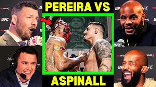 UFC fighters "Predict" Alex Pereira vs Tom Aspinall..(Crazy)