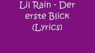 Lil Rain - Der erste Blick (Lyrics) 