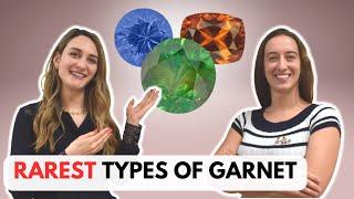 Rarest Garnet Stones: Blue Color Change, Demantoid, Tsavorite, Spessartite & Prices