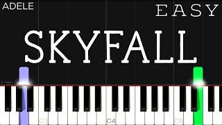 Adele - Skyfall | EASY Piano Tutorial