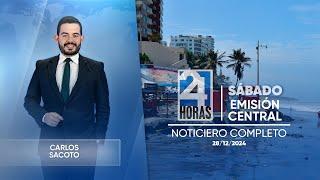 Noticiero de Ecuador (Emisión Central 28/12/2024)