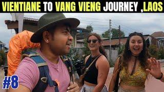 Vientiane to Vang Vieng Journey Laos ! #laos #vangviang #travel