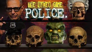 SKELETON VIDEO GAMES with Jeff Goldblum Going (goose)BUMP In The Night! | The Video Game Police