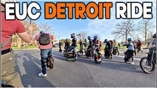 First EUC Detroit Ride of 2025 #euc