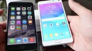 Apple iPhone 6 Plus vs. Samsung Galaxy Note 4 Comparison [4K HD]