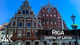 【4K】Riga from Above  Capital of LATVIA 2021  Cinematic Wolf Aerial™ Drone Film