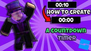 How to make a timer countdown + restart when its finished! | Roblox Studio