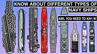 All About Different Types Of Navy Ships You Need To Know (H.D) | Awl You Need To Know 