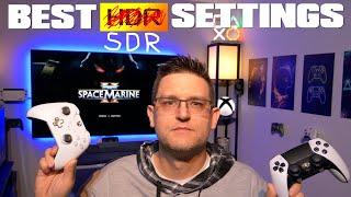 Space Marine 2 - Another AAA Game With No HDR Support - Best SDR Settings / Picture Settings For SDR