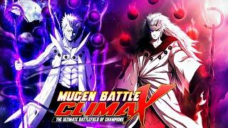 Naruto MUGEN Battle Climax - Arcade/Survival (Obito & Madara) [Hard 8] [2v1] [No Commentary]