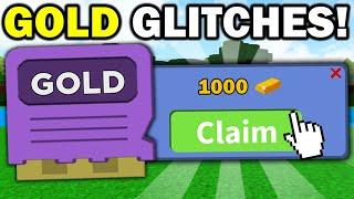 GOLD GLITCHES you MUST USE!! | Build a boat for Treasure ROBLOX