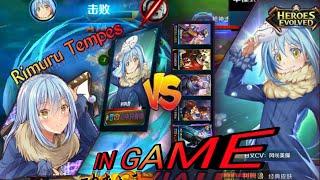 rimuru tempest | in game | heroes evolved