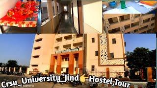 CRSU Hostel TOUR / CRSU Hostel Tour View /CRSU Hostel, In Haryana Jind #college #crsuuniversity