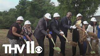 City of Little Rock breaks ground on new micro-home village