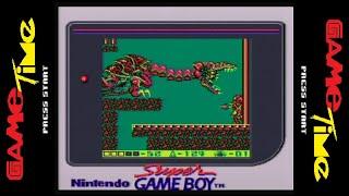 Metroid 2 Return of Samus Queen Metroid Boss | Bombs to the Belly Boss Strategy w/GameTime