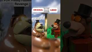 Freddy Fazbear Original vs Lego #fnaf