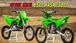 Sadiis..!! Kawasaki KX85 Motor Trail Mini yang Mengerikan 