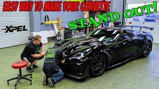 This CHEAP mod helps make the Corvette ZR1 look even more MENACING!! 