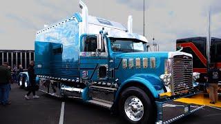 Rare 190-inch Double Eagle sleeper rides on this rebuilt 1996 International 9370