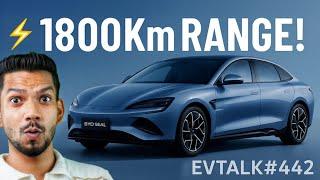 Byd seal 1800km in one charge | Hero vida vx2 | Bajaj chetak 3001 | Evtalks #442 