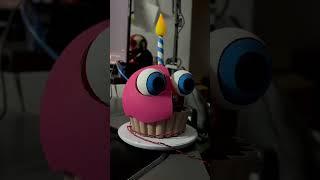 Cupcake animatronico real de Toy Chica #animatronicos #toychica #fnaf