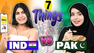 7 Things - INDIA vs PAKISTAN | Hindu vs Muslim Family | Anaysa