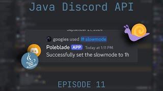 Slowmode Slash Command | Java Discord API Tutorial EP11