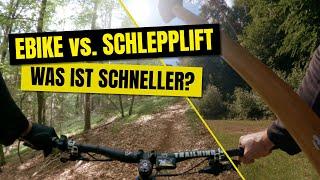 eBike vs. Schlepplift - Was ist schneller im Bikepark?  | Trailkind