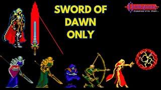 Derrotando Todos os Chefes Apenas Com a Sword of Dawn - Castlevania SOTN