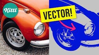 How To Quickly Vectorize Images With Kittl (New Vectorizer Tool)