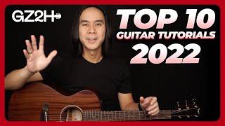  Top 10 Guitar Tutorials of 2022 - GuitarZero2Hero Countdown