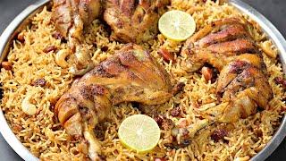 Authentic Chicken Kabsa Recipe | How to Make Saudi Arabian Chicken and Rice by Cooking with Benazir