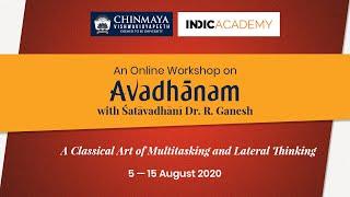Inauguration of the Workshop on Avadhanam