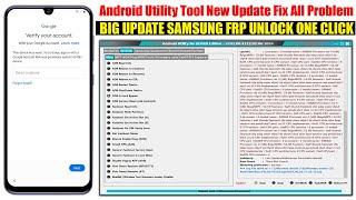 Android Utility Tool New Update Available Problem Samsung FRP Bypass Adb Not Working