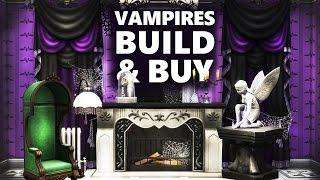 The Sims 4 VAMPIRES | NEW Build & Buy Review/First Look