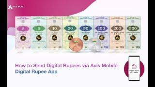 How to Send Money via Axis Mobile Digital Rupee App | Quick and Easy Guide