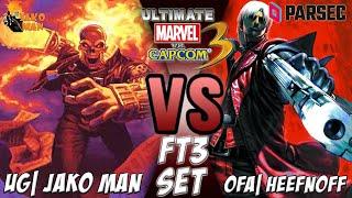 UMVC3 Parsec FT3 Set - UG| Jako Man VS OFA| Heefnoff