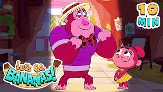 Banana Bunch Chronicles | Funny Cartoons for Children | Let's Go Bananas | 9 Story Fun
