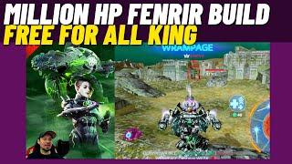 War Robots, Cryptic Fenrir, One Million HP Fenrir Build, New Pilot Bernadette Wolff, WR