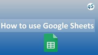 quikStarts Live Stream: How to use Google Sheets Part 2