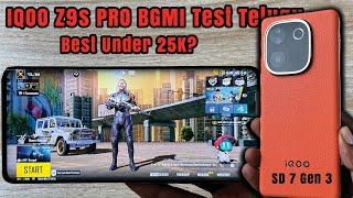 IQOO Z9s PRO BGMI Test Telugu