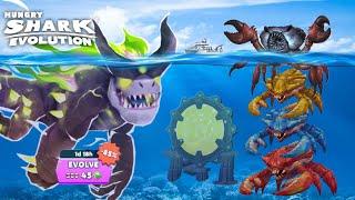 KAIJU MONSTER - BEHELLMOTH SHARK VS ALL CRAB KING - BIG SHARK HUNGRY SHARK EVOLUTION GAMEPLAY