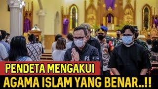 GEMPAARR.. PENDETA MENGAKUI AGAMA ISLAM YANG PALING BENAR..‼️