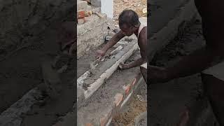 Stairs Construction #shorts #design #stairs #build #cement #construction